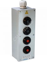 Пост управления ПКУ-15-21.141-54У2 (2хКЕ081/2(1з+1р) черн. + 2хКЕ081/2(1з+1р) красн.+ PG-21) Электротехник ET008530 - smartlife-ural.ru – Екатеринбург