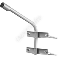 Кронштейн для уличного светильника SPP-AC4-0-350-048 на опору с 2 хомутами 625х460х280 d48мм Эра Б0047655 - smartlife-ural.ru – Екатеринбург