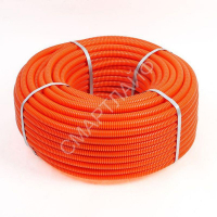 Труба гофрированная ПНД d20мм с протяжкой оранж. (уп.100м) Rexant 28-0020-5 - smartlife-ural.ru – Екатеринбург