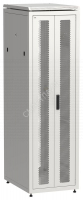 Шкаф сетевой LINEA N 19дюйм 42U 600х800мм передн. перфорир. распашная двустворчат. задн. перфорир. сер. ITK LN35-42U68-2PP - smartlife-ural.ru – Екатеринбург