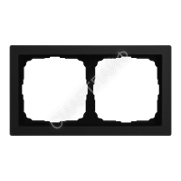 Рамка 2-м ArtGallery Pure матов. органич. стекло черн. SE GAL331002 - smartlife-ural.ru – Екатеринбург