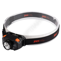 Фонарь аккумуляторный налобный AccuH1-L5WZ-og zoom LED 5Вт + 2хRED SMD IP54 5 режимов: 100проц. 180лм 3.5ч/50проц. 110лм 5.5ч/30проц. 65лм 15ч/красн. 28ч/мигающ. красн. 12ч аккум. 0.8А.ч управл. жестами черн./оранж. JazzWay 5036611 - smartlife-ural.ru – Екатеринбург