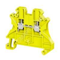 Клемма проходная винтовой зажим 2 точки подключения 4кв.мм желт. DKC TUR-4R-YE - smartlife-ural.ru – Екатеринбург
