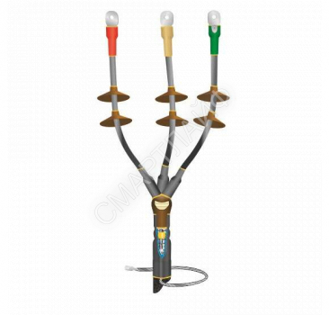 Муфта кабельная концевая наружн. уст. 10кВ 10КНТпН-3х(150-240) с болтов. наконечн. Нева-Транс Комплект 22020122 - smartlife-ural.ru – Екатеринбург