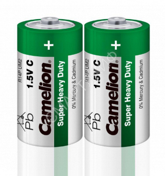 Элемент питания солевой C/R14 R14P-SP2G 1.5В SR-2 (уп.2шт) Camelion 1661 - smartlife-ural.ru – Екатеринбург