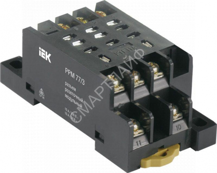 Разъем модульный РРМ78/3(PYF11A) для РЭК78/3(MY3) IEK RRP20D-RRM-3 - smartlife-ural.ru – Екатеринбург