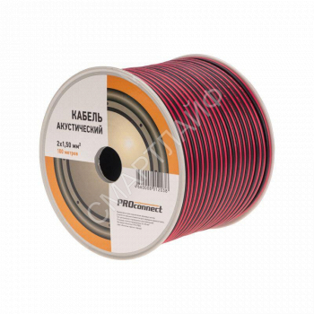 Кабель Stereo 2х1.5 Red/Black бухта (м) PROCONNECT 01-6106-6 - smartlife-ural.ru – Екатеринбург