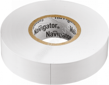 Изолента ПВХ 19мм (рул.20м) бел. NIT-A19-20/WH Navigator 71109 - smartlife-ural.ru – Екатеринбург