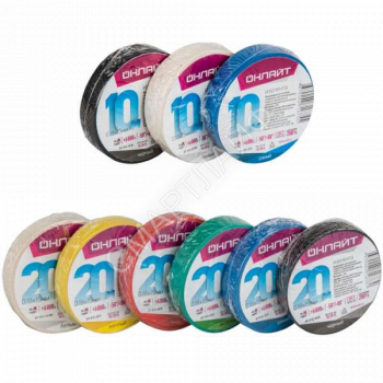 Изолента ПВХ 15мм (рул.20м) 71 681 OIT-B15-20/B син. ОНЛАЙТ 71681 - smartlife-ural.ru – Екатеринбург