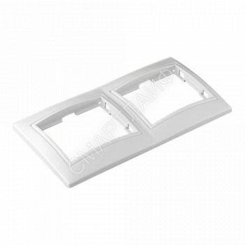 Рамка 2-м СП Севиль горизонт. бел. UNIVersal С0044 - smartlife-ural.ru – Екатеринбург