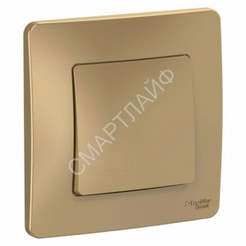 Переключатель проходной 1-кл. СП Blanca 10А IP20 (сх. 6) 250В титан SE BLNVS010604 - smartlife-ural.ru – Екатеринбург