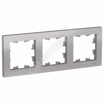 Рамка 3-м AtlasDesign универс. алюм. SE ATN000303 - smartlife-ural.ru – Екатеринбург