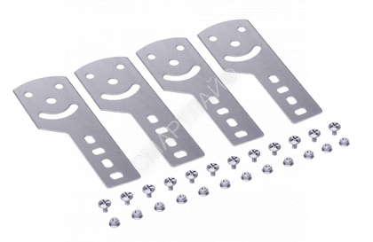 Пластина крепежная GSV H80 (4шт) в комплекте с крепежными элементами для монтажа DKC 30014K - smartlife-ural.ru – Екатеринбург