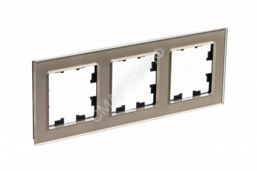 Рамка 3-м AtlasDesign Nature стекло шампань SE ATN320503 - smartlife-ural.ru – Екатеринбург