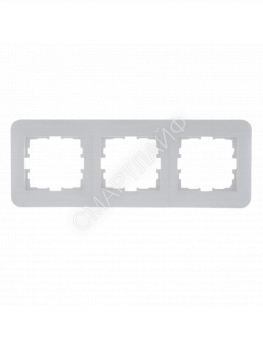 Рамка 3-м Karina Life горизонт. бел. LEZARD 708-0200-148 - smartlife-ural.ru – Екатеринбург