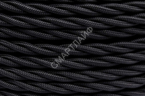 Провод ретро 3х1.5 матов. черн. (уп.20м) Bironi B1-434-73-20 - smartlife-ural.ru – Екатеринбург