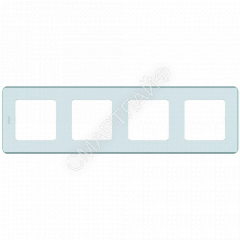 Рамка 4-м Inspiria мятн. IEK 673965 - smartlife-ural.ru – Екатеринбург