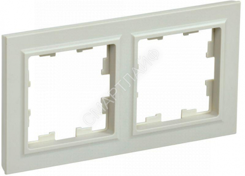 Рамка 2-м BRITE РУ-2-БрКр беж. IEK BR-M22-K10 - smartlife-ural.ru – Екатеринбург