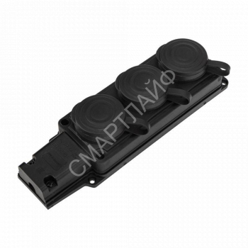 Колодка удлинителя 3-м 16А IP44 230В 2P+PE влагозащ. каучук PROCONNECT 111-113-4 - smartlife-ural.ru – Екатеринбург