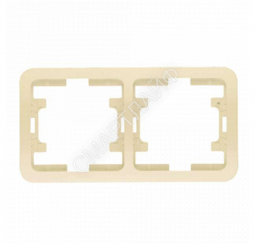 Рамка 2-м Mimoza горизонт. крем Makel 32012 - smartlife-ural.ru – Екатеринбург