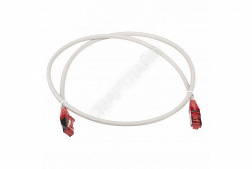 Патч-корд кат.5E F/UTP экранир. LSZH PC-LPM-STP-RJ45-RJ45-C5e-1M-LSZH-GY 1м сер. Hyperline 42308 - smartlife-ural.ru – Екатеринбург