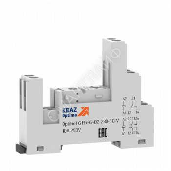Розетка для реле OptiRel G RR95-02-230-10-V КЭАЗ 281173 - smartlife-ural.ru – Екатеринбург