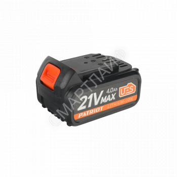 Батарея аккумуляторная PB BR 21В (Max) Li-ion UES 4.0А.ч Pro PATRIOT 180301121 - smartlife-ural.ru – Екатеринбург