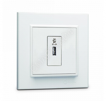 Розетка для зарядного устройства USB KAREA бел. Makel 56001465 - smartlife-ural.ru – Екатеринбург