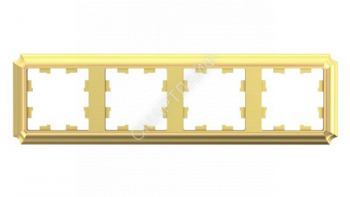 Рамка 4-м AtlasDesign Antique универс. зол. SE ATN101604 - smartlife-ural.ru – Екатеринбург