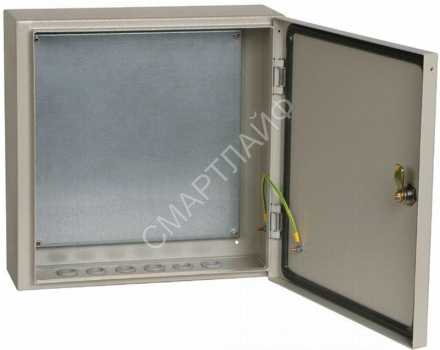 Корпус ЩМП-4.4.1-0 400х400х150 IP54 У2 метал. IEK YKM40-441-54 - smartlife-ural.ru – Екатеринбург