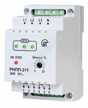 Реле напряжения РНПП-311 3ф НовАтек-Электро 3425600311 - smartlife-ural.ru – Екатеринбург