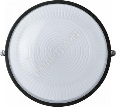 Светильник ЛОН 94 811 NBL-R1-60-E27/BL 1х60Вт E27 IP54 (аналог НПБ 1301 черн. круг 60Вт) Navigator 94811 - smartlife-ural.ru – Екатеринбург