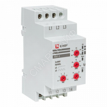 Реле контроля фаз РКФ-8 многофукц. EKF rkf-8 - smartlife-ural.ru – Екатеринбург