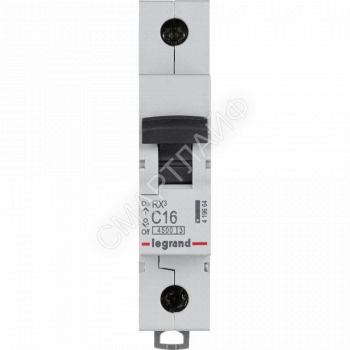 Выключатель автоматический модульный 1п C 16А 4.5кА RX3 ИЭК Leg 419664 - smartlife-ural.ru – Екатеринбург