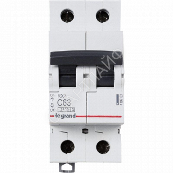 Выключатель автоматический модульный 2п C 63А 4.5кА RX3 ИЭК Leg 419703 - smartlife-ural.ru – Екатеринбург