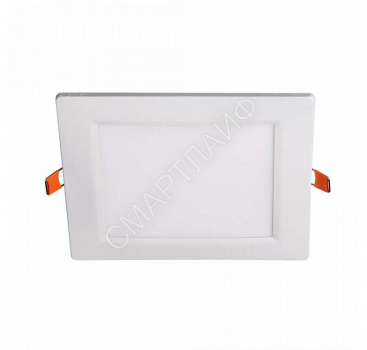 Светильник светодиодный PPL-S WH 9Вт 6500К IP40 145мм ДВО встраив. ультратонкий квадрат JazzWay 5008281A - smartlife-ural.ru – Екатеринбург