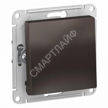 Выключатель 1-кл. СП AtlasDesign 10А IP20 (сх. 1) 10AX с самовозвратом механизм мокко SE ATN000615 - smartlife-ural.ru – Екатеринбург