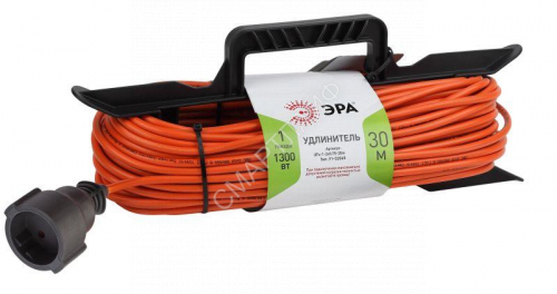 Удлинитель-шнур на рамке 1х30м без заземл. 6А IP20 UFx-1-2х0.75-30m ПВС 2х0.75 Эра Б0046822 - smartlife-ural.ru – Екатеринбург