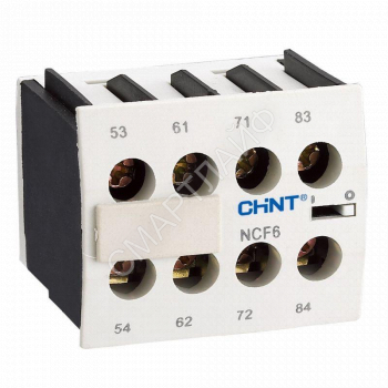 Приставка доп. контакты NCF6-22 к контактору NC6 (R) CHINT 261007 - smartlife-ural.ru – Екатеринбург