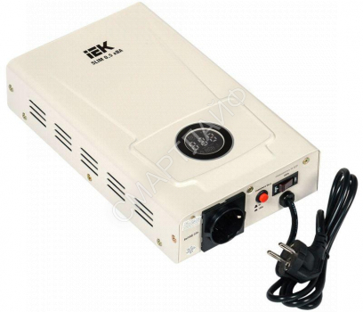 Стабилизатор напряжения 1ф 0.5кВА SLIM настенный IEK IVS22-1-D05-09 - smartlife-ural.ru – Екатеринбург