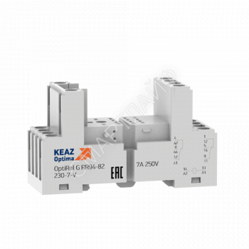 Розетка для реле OptiRel G RR94-82-230-7-V КЭАЗ 281172 - smartlife-ural.ru – Екатеринбург