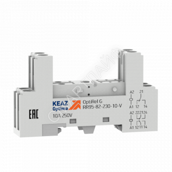 Розетка для реле OptiRel G RR95-82-230-10-V КЭАЗ 281176 - smartlife-ural.ru – Екатеринбург