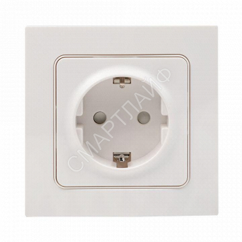 Розетка 1-м СП Стокгольм 16А IP20 с заземл. защ. шторки бел. PROxima EKF EXR16-028-10 - smartlife-ural.ru – Екатеринбург