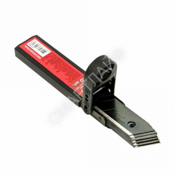 Набор сменных лезвий 18мм СМ-60 (10шт вороненные SK4 13 сегментов) Professional EKF cm-s60 - smartlife-ural.ru – Екатеринбург