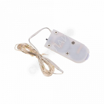 Гирлянда светодиодная "Роса" 2м 20LED бел. 2Вт 4.5В IP20 провод прозр. Neon-Night 303-005 - smartlife-ural.ru – Екатеринбург