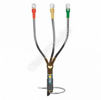 Муфта кабельная концевая внутр. уст. 10кВ 10КВТпН-3х(35-50) с болтов. наконечн. Нева-Транс Комплект 22020054 - smartlife-ural.ru – Екатеринбург