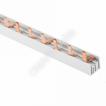 Шина соединительная PIN 3ф 63А мед. изол. 54мод (дл.1м) EKF pin-03-63 - smartlife-ural.ru – Екатеринбург