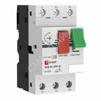 Выключатель автоматический для защиты двигателя АПД-32 20-25А EKF apd2-20-25 - smartlife-ural.ru – Екатеринбург