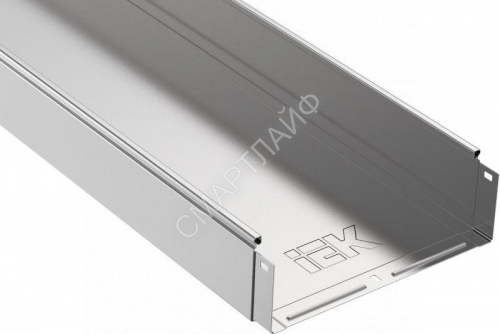 Лоток листовой неперфорир. 300х100 L3000 сталь 1мм IEK CLN10-100-300-3 - smartlife-ural.ru – Екатеринбург