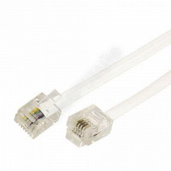 Удлинитель телефонный евро 10м бел. Rexant 18-3101 - smartlife-ural.ru – Екатеринбург